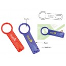 Bookmark with Magnifier and Ruler