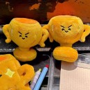 獎座毛絨掛件鑰匙扣