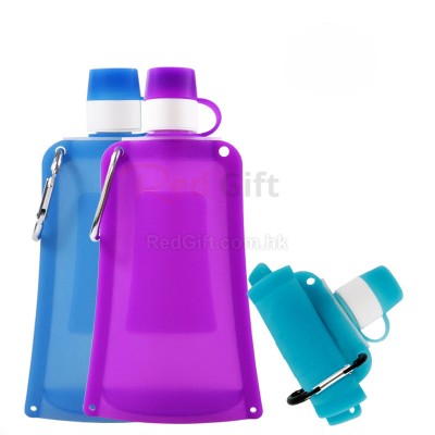 Silicone Foldable Sports Bottle