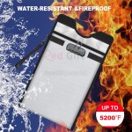 Lockable Fireproof & Waterproof Document Bag