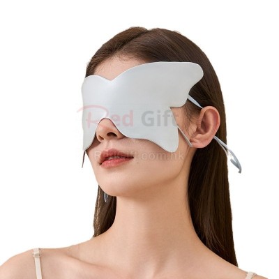 蝴蝶雙面真絲遮光眼罩