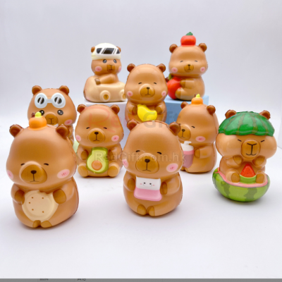 卡皮巴拉捏捏樂減壓慢回彈