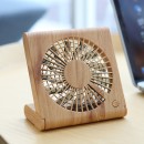Wood Grain Mini Fan