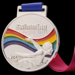 Swimming Metal Medal