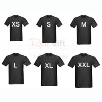 广告 T-Shirt 尺寸表