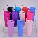 Double-Layer Straw Cup