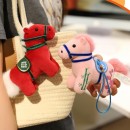 小馬掛件吉祥毛絨馬仔