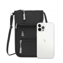Crossbody ID card storage bag and mobile phone bag