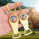 美加墨世界杯足球开瓶器钥匙扣挂件