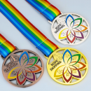 Rope Skipping Metal Medal