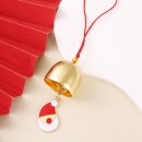 Christmas small bell wind chime pendant ornament