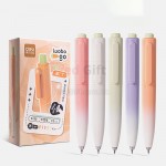 萝卜渐变按动中性笔