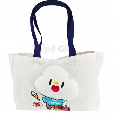 3D Plush Doll Patchwork Bag 3D Plush Doll Patchwork Bag