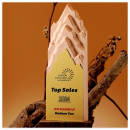 Creative Metal and Solid Wood Trophy Creative Metal and Solid Wood Trophy