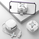 伸縮收納支架三合一數據線