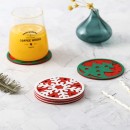 Hollow Round Felt Coaster