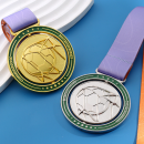 Metal rotating medal