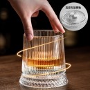 Rotatable Tumbler Crystal Glass