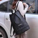 Waterproof backpack with separate wet and dry compartments