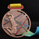 Basketball Metal Medal