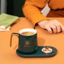 USB heating cup pad with cup