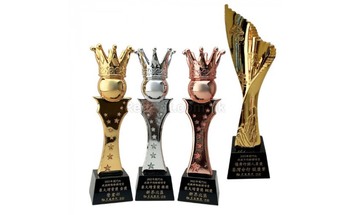 Resin Crystal Trophy-Bank of Communications (Hong Kong) Limited