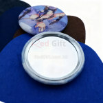 毛绒吧唧双层小镜子