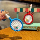 Badminton racket keychain pendant Badminton racket keychain pendant