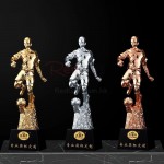Gold-Plated Sports Trophy