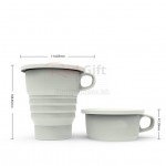 280ML Portable Mark Folding Cup