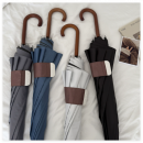 復古木柄黑膠雨傘 復古木柄黑膠雨傘