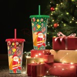 Christmas Cold iscoloration Cup