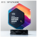 Crystal Marble Trophy