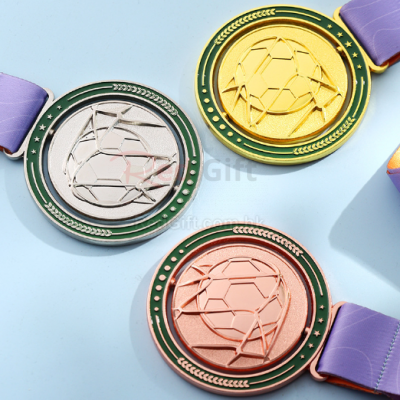Metal rotating medal