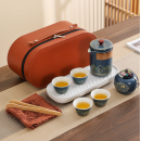 便攜旅行陶瓷茶具套裝