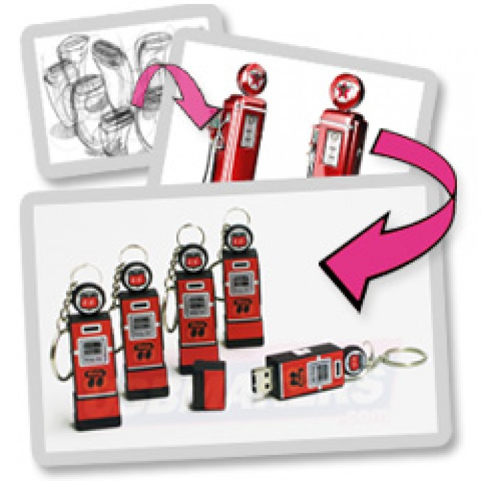 USB手指製作過程