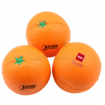 橘子造型PU減壓壓力球
