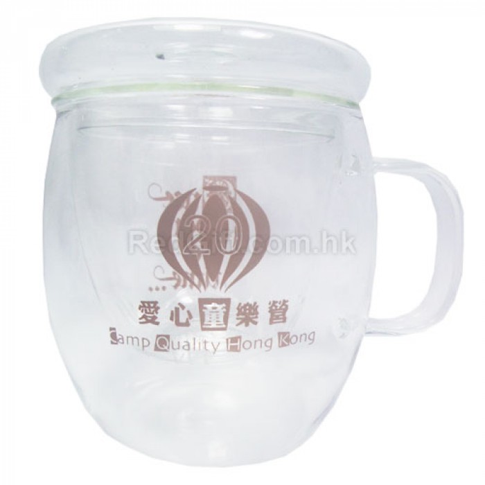 玻璃泡茶杯-愛心童樂營
