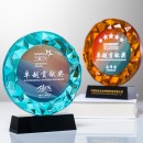 水晶奖座