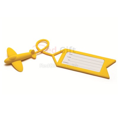 Flying Plane Luggage Tag