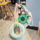 握力器+啞鈴片解壓鑰匙扣掛件