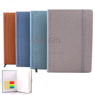 A5 PU Notebook with Sticky