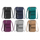 Crossbody ID card storage bag and mobile phone bag