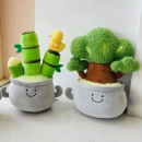 植物盆栽玩偶
