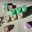 Custom Heart-shaped Button Stress Relief Toy