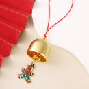 Christmas small bell wind chime pendant ornament