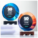 Crystal Marble Trophy