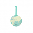 PVC circular luggage tag