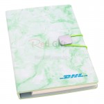 PU Marbled Cover Notebook with Sticky