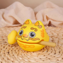 招財貓木魚